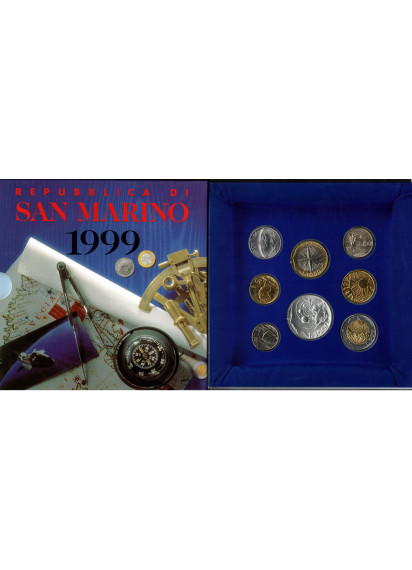 1999 - Conf. Zecca - San Marino con Lire 5000 in Argento